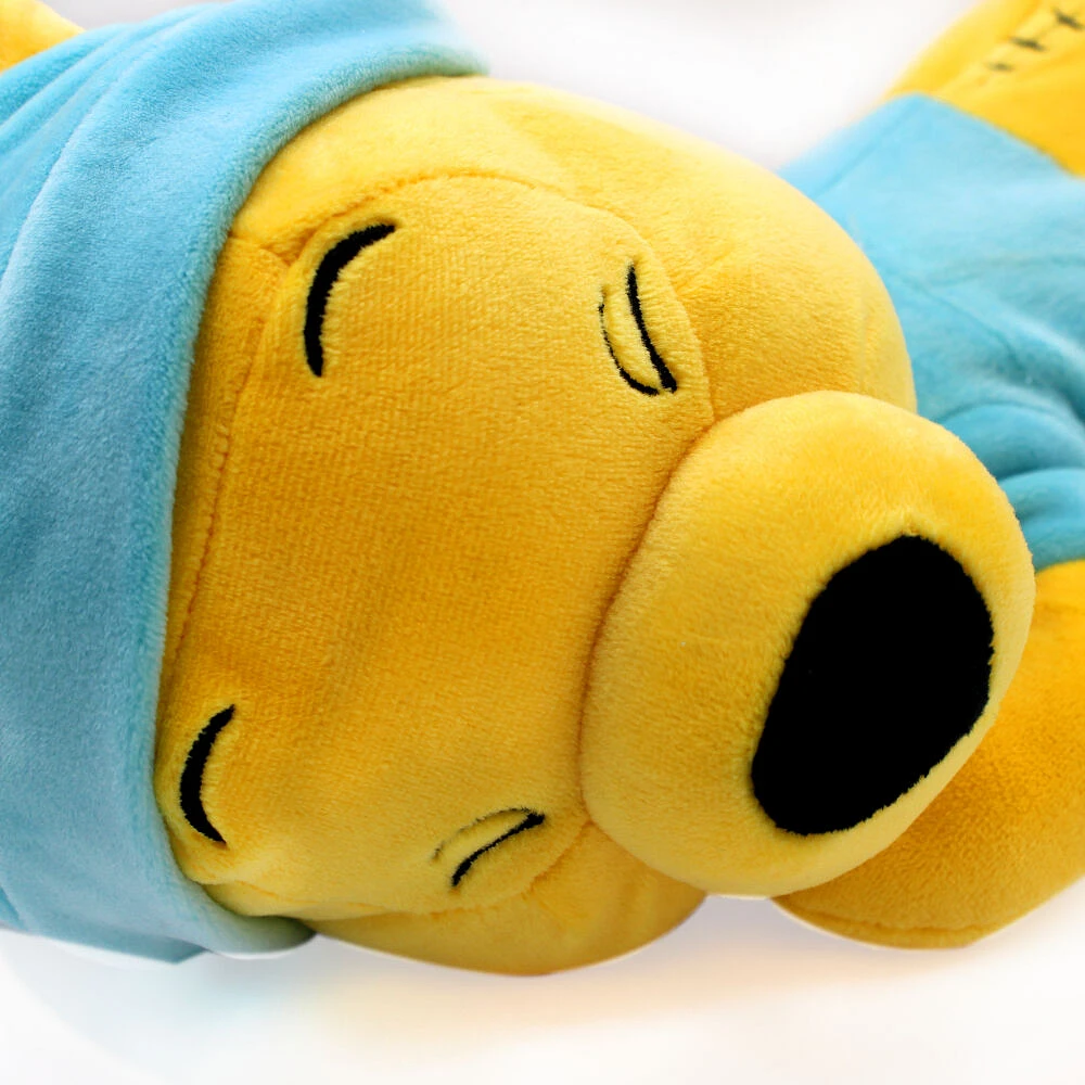 Disney - Winnie The Pooh Sleeping Baby Plush - Blue