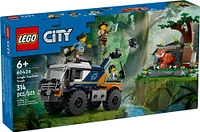 LEGO City Jungle Explorer Off-Road Truck Toy, Jungle Toy Building Set, Car Toy, 60426