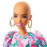 Barbie Fashionistas - Poupée 150 chauve à robe florale