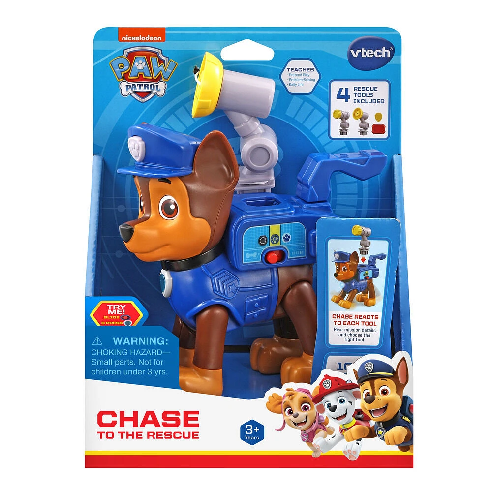 VTech PAW Patrol: Pat'Patrouille - Chase interactif : Mission sécurité - Édition anglaise