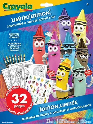 Crayola Limited Edition Colouring & Activity Set