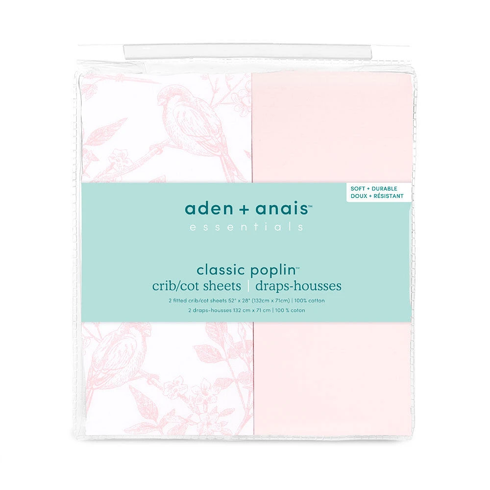 Woven Cotton Sheet - Flowers Bloom 2 Pack