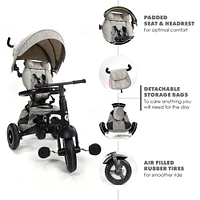 Rito Plus Folding Stroller /Trike Grey