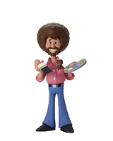 Bob Ross- 6" Figurine- Toony Figurine  Bob Ross avec Peapod