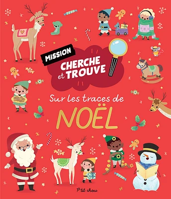 Sur Les Traces De Noël Mission Cherche Et Trouve - French Text