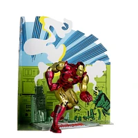 Marvel Iron Man 1:10ème Figure Posée avec Scène - (L'Invincible Iron Man #126)