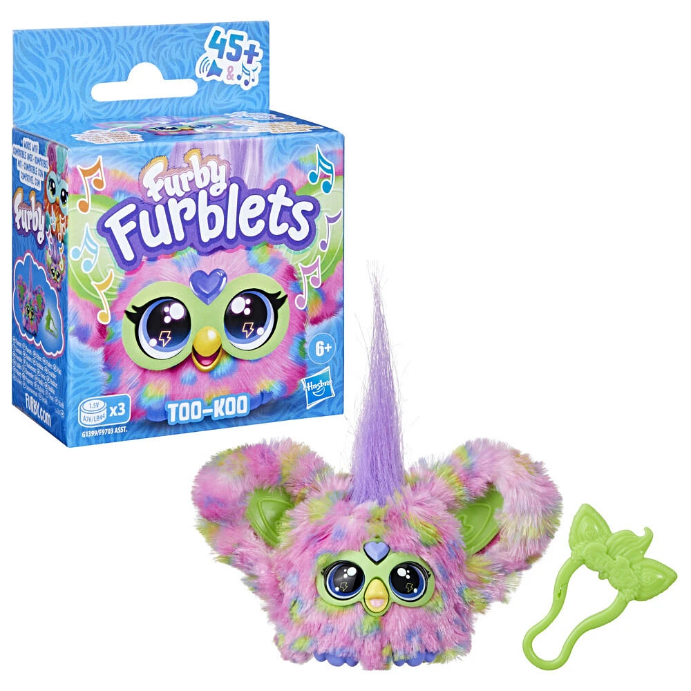 Furby Furblets Too-Koo Mini Electronic Plush Toy