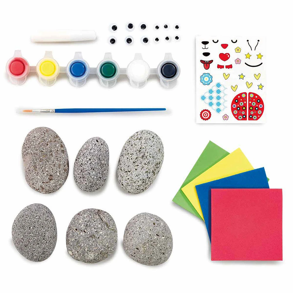 Out of the Box - Coffret Animal Pebble Painting - Notre exclusivité