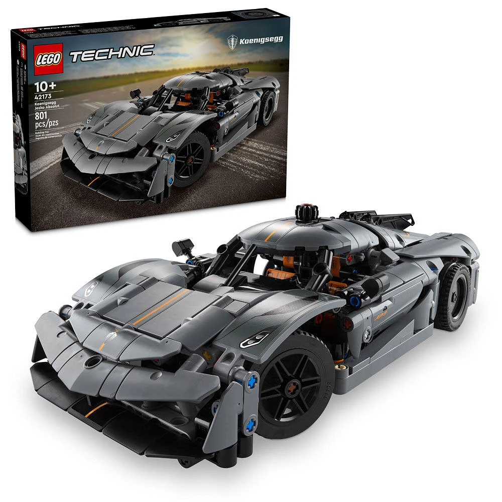 LEGO Technic L'hypervoiture Koenigsegg Jesko Absolut grise 42173