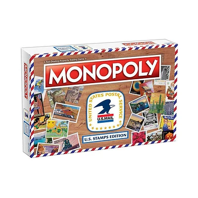 USAopoly MONOPOLY: U.S. Stamps Edition - English Edition