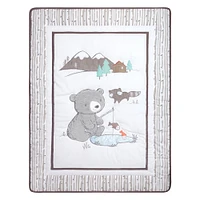 Gone Fishing 3 Piece Crib Bedding Set