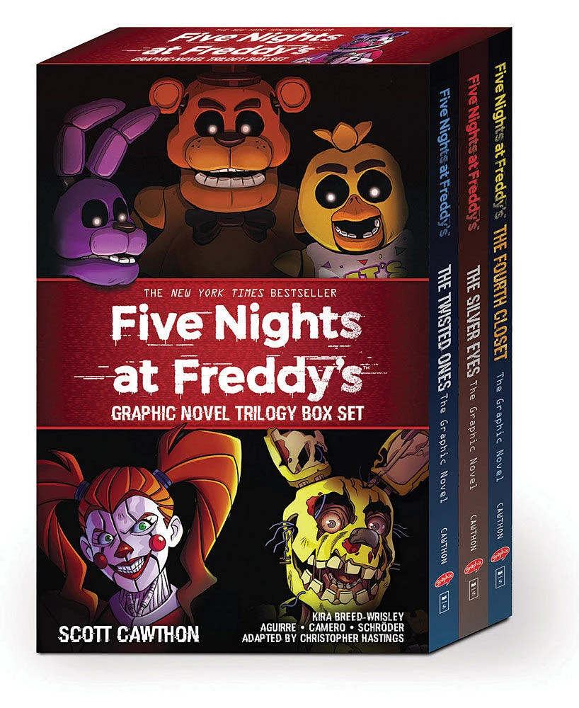 Five Nights at Freddy's Graphic Novel Trilogy Box Set - Édition anglaise