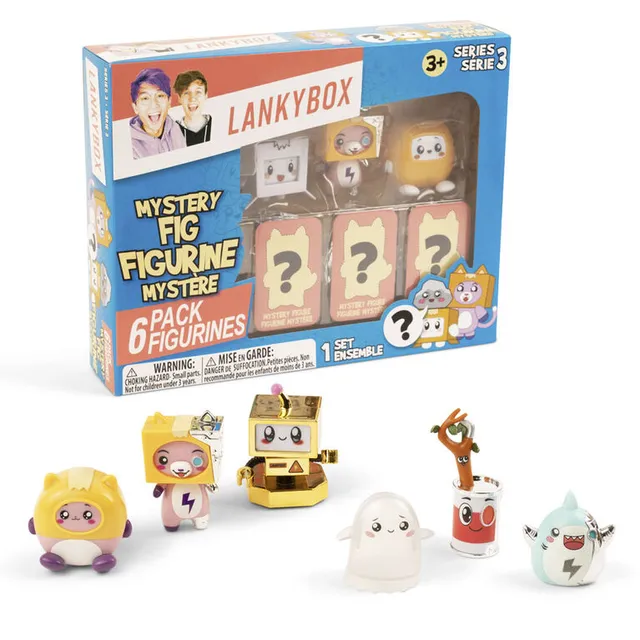  LankyBox Ghosty Glow Mystery Box Ghosty Mystery Box with 7  Exciting Toys to Discover Inside, Officially Licensed Merch : Toys & Games