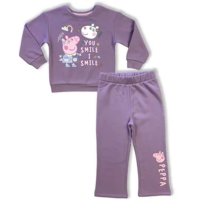 Peppa Pig 2 Piece Crewneck & Jogger Set