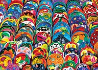 EuroGraphics Mexican Ceramic Plates 1000-Piece Puzzle