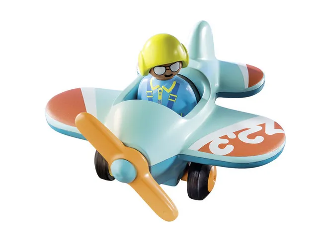 Playmobil - Pilote avec quad rouge