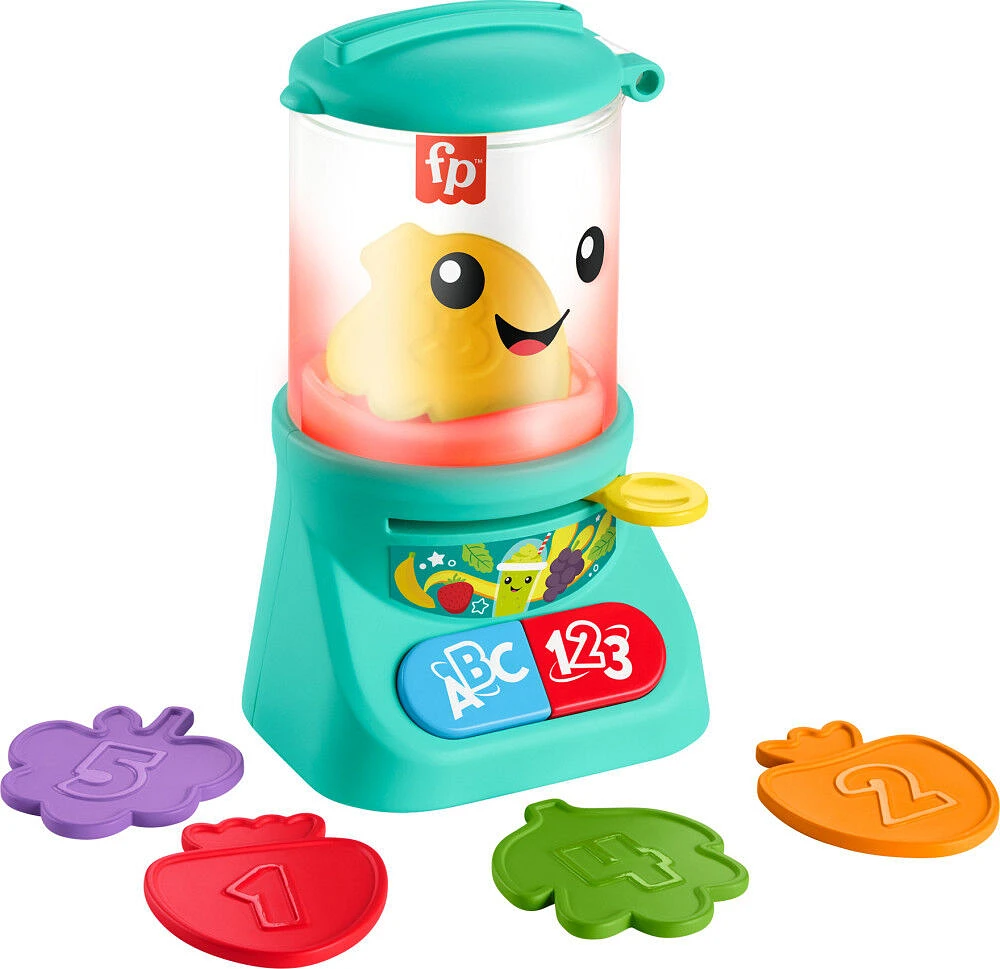 Fisher-Price -Rires et Éveil -Mélangeur à boissons Chiffres et Couleurs