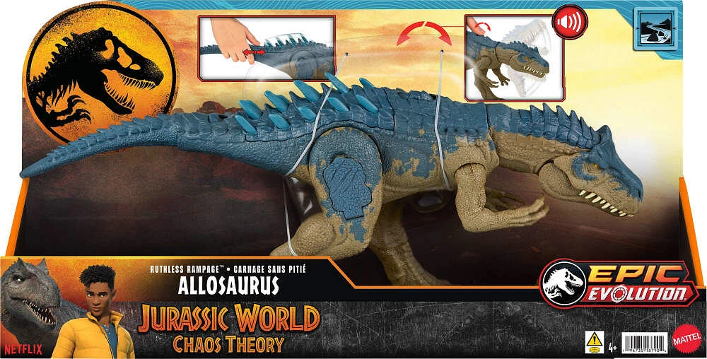 Jurassic World Ruthless Rampage Allosaurus