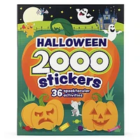 2000 Stickers Super Scary Activity Book - Édition anglaise