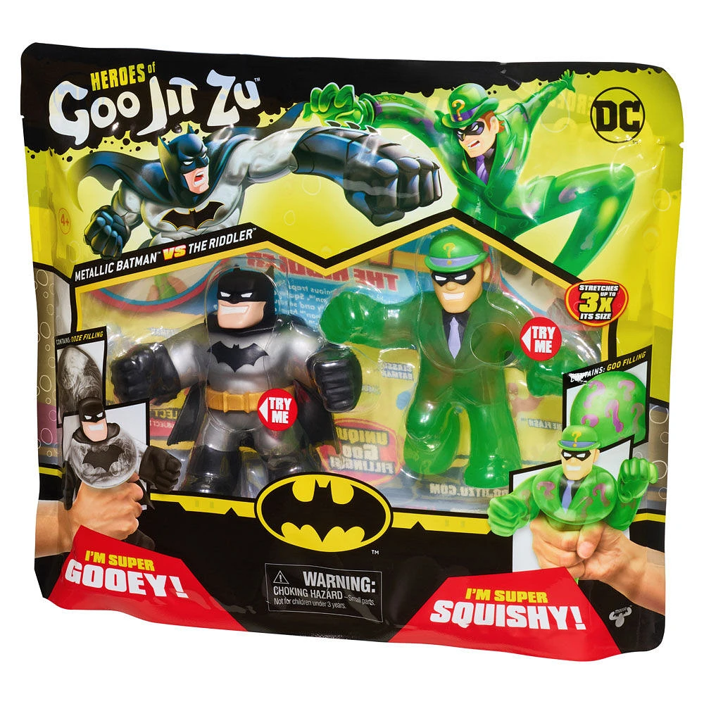 Heroes of Goo Jit Zu - DC S2 Versus Pack - Batman Vs Riddler