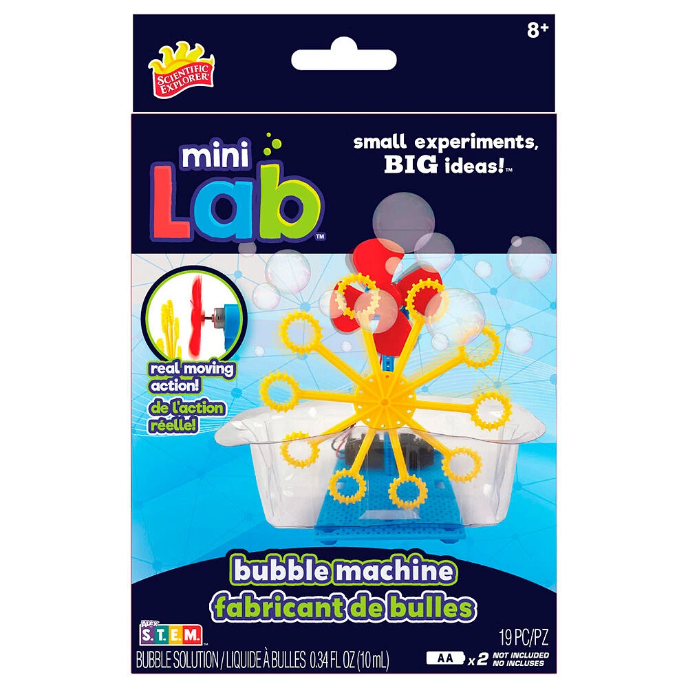 Mini Lab Bubble Machine