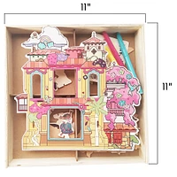 Encanto Ensemble de Maison en Bois