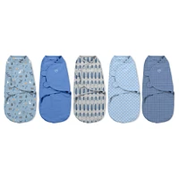 Swaddleme 5 Pack Original Denim Woodland