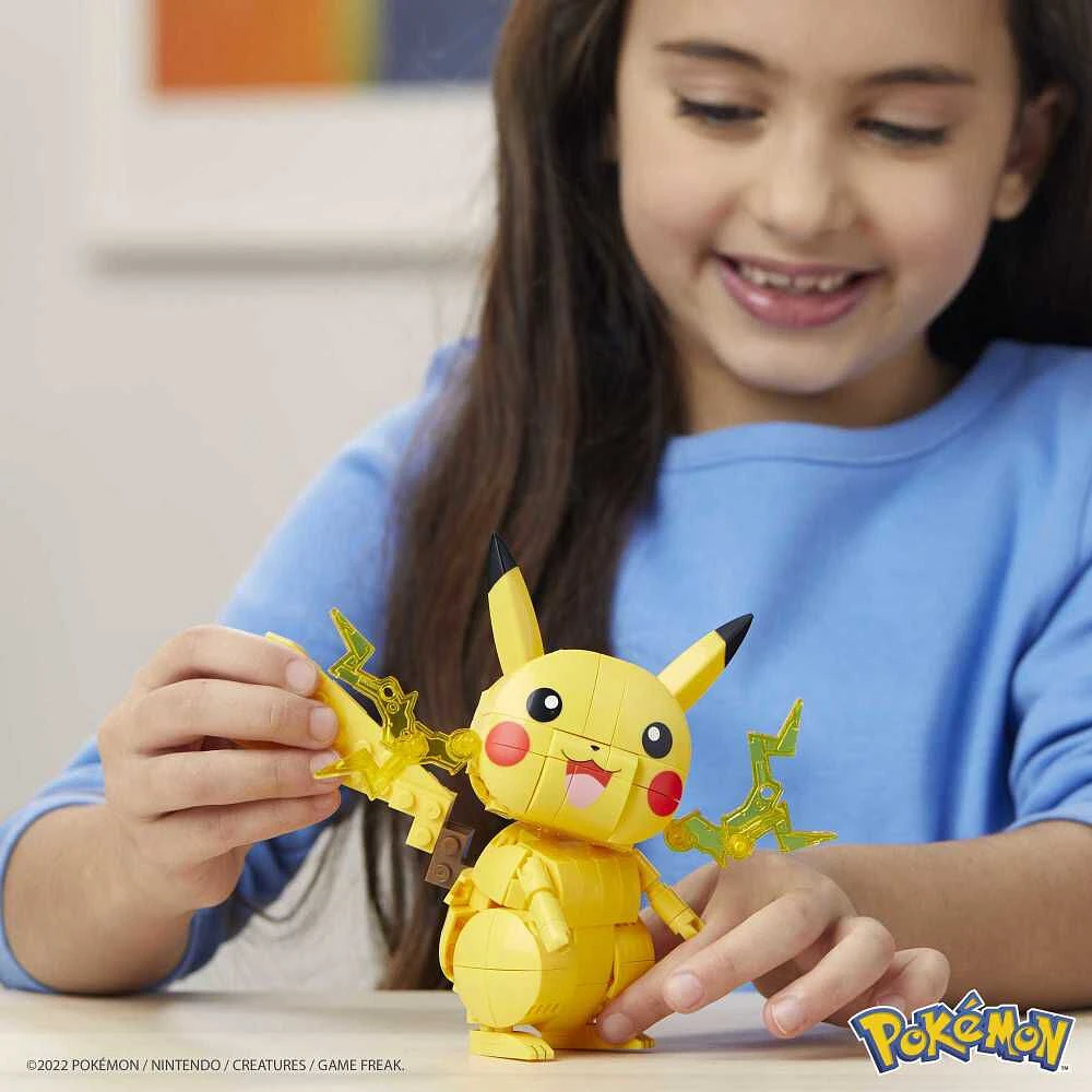 MEGA Pokémon Pikachu Jeu de construction 211 pièces avec 1 figurine