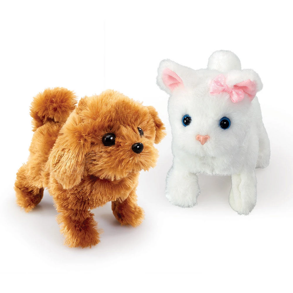 Pitter Patter Pets  - Ensemble chiot et chaton - Notre exclusivité