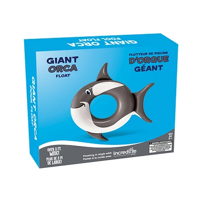 Giant Orca Pool Float