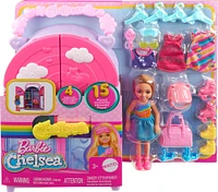 Barbie-Poupée et Dressing Chelsea-Coffret vêtements et accessoires