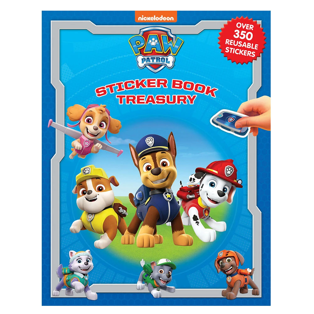 Paw Patrol Sticker Book Treasury - Édition anglaise