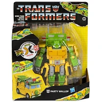 Transformers Collaborative Teenage Mutant Ninja Turtles x Transformers Party Wallop Action Figure