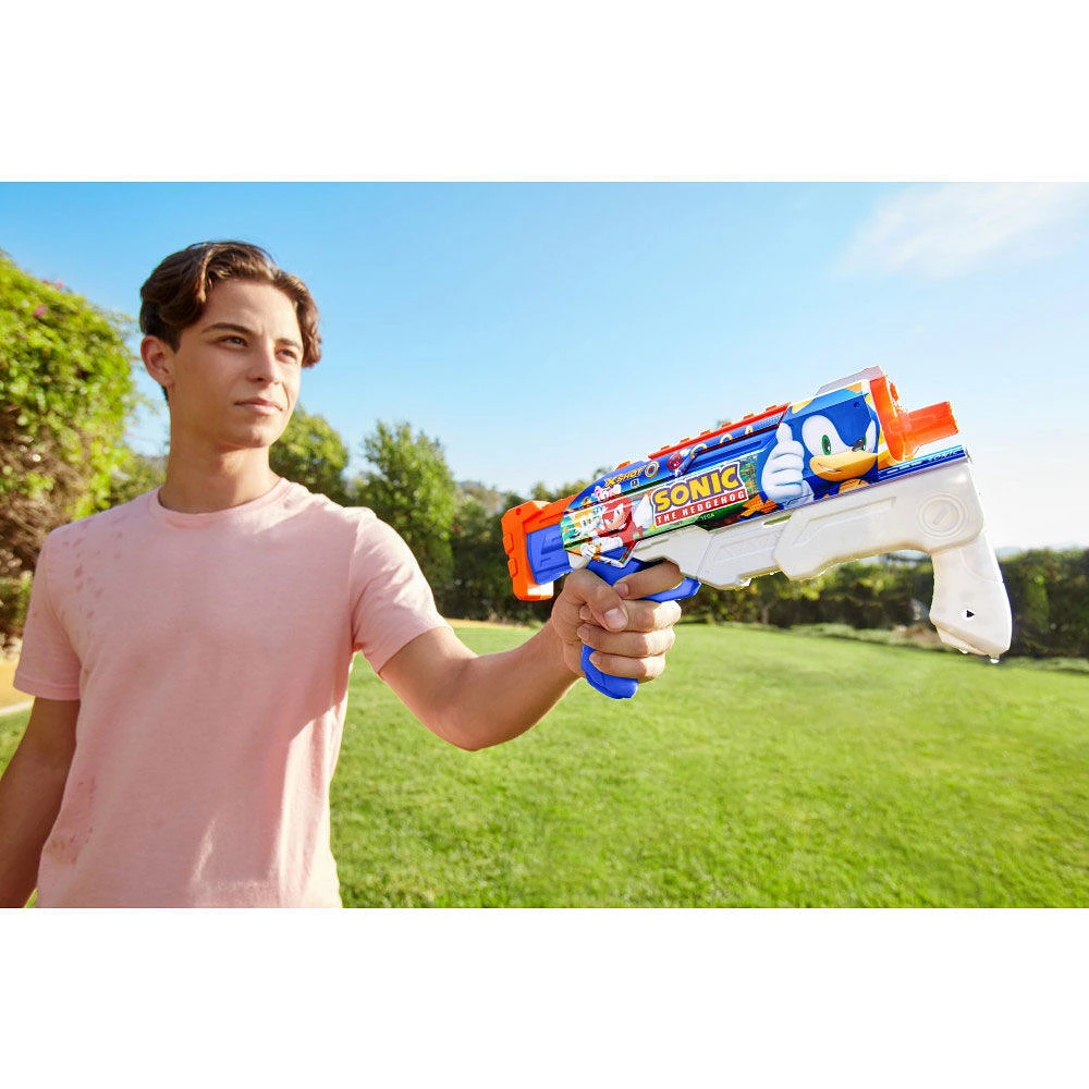 Foudroyeur à eau XSHOT Water Fast-Fill Skins Sonic The Hedgehog Hyperload de ZURU