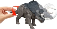 Jurassic World-Nasutoceratops-Figurine articulée avec attaque et son