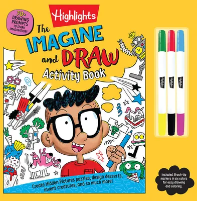 The Imagine and Draw Activity Book - English Edition