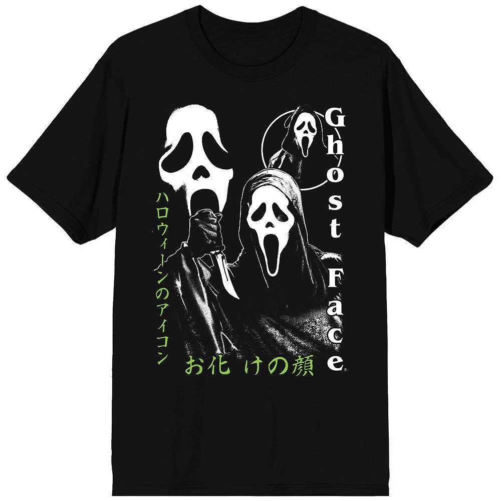 GhostFace Kanji Black T-Shirt