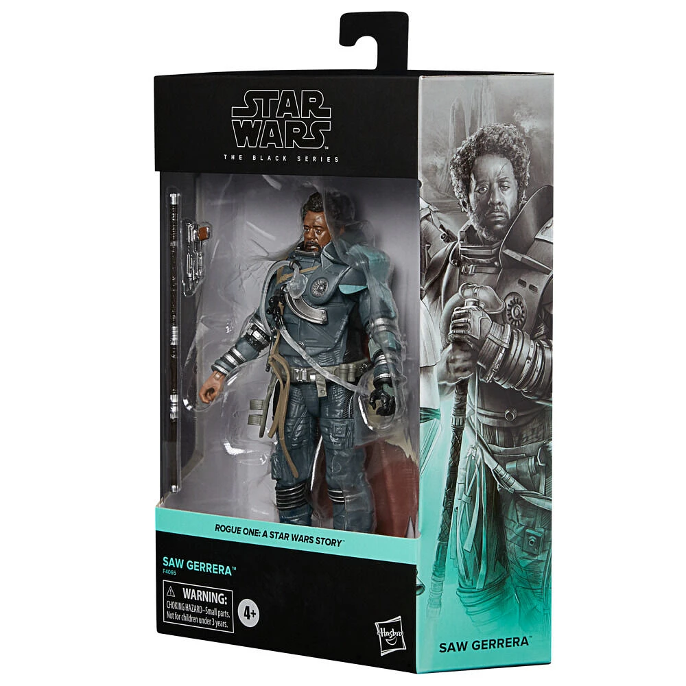 Star Wars The Black Series Saw Gerrera Toy 6-Inch-Scale Rogue One: A Star Wars Story Collectible Action Figure
