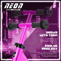 Yvolution Neon Dynamo Balance Bike - Pink