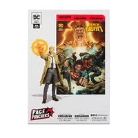 DC Direct - 7 Inch Figurine with Comic - Black Adam Comic - Constantine Figurine