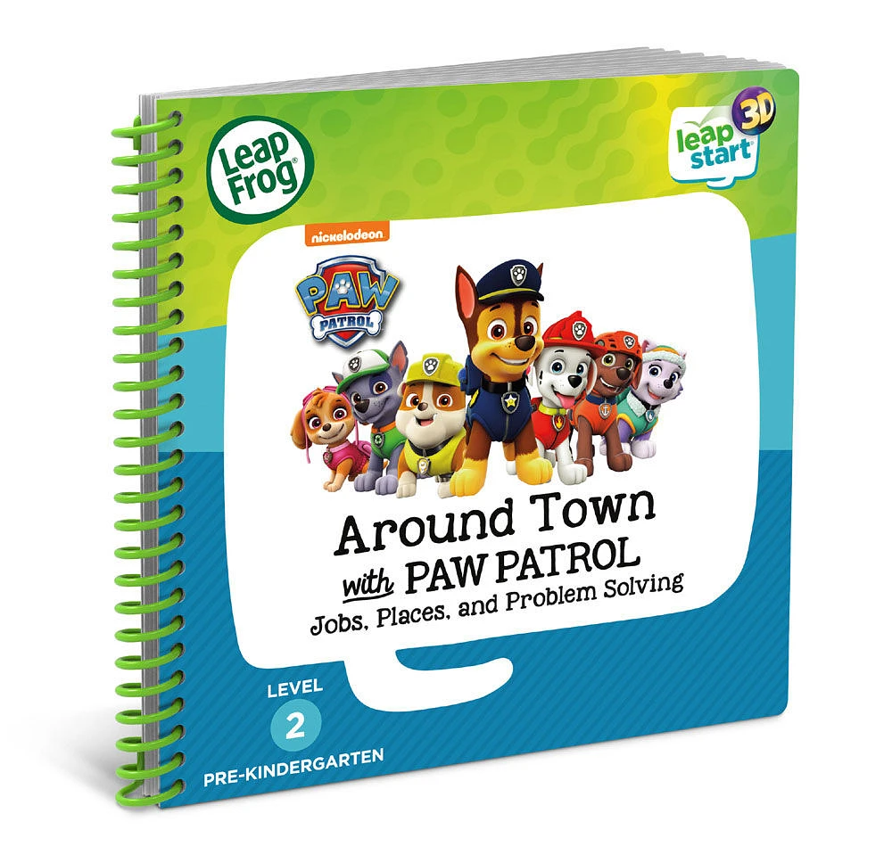 LeapFrog LeapStart 3D Around Town with PAW Patrol -  Livre d'activités - Édition anglaise