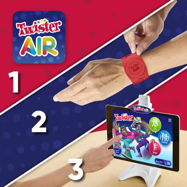 Twister Air Game, AR Twister App Play Game, Links to Smart Devices