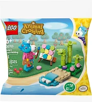 LEGO Animal Crossing Julian's Beach Painting - Building Toy for Kids who Love the Animal Crossing Video Game Series - 30703