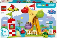 LEGO DUPLO Peppa Pig Funfair Toddler Toy - Learning Toy for 2+ Year Old Boy or Girl - 10453