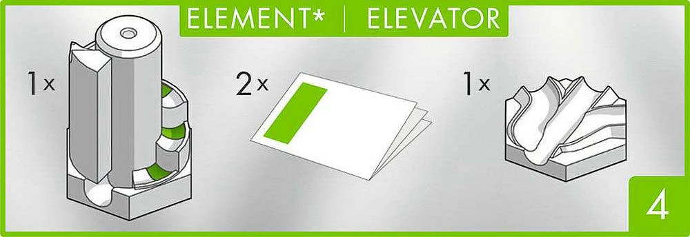 GraviTrax POWER Interactive Marble Track System Elevator Element