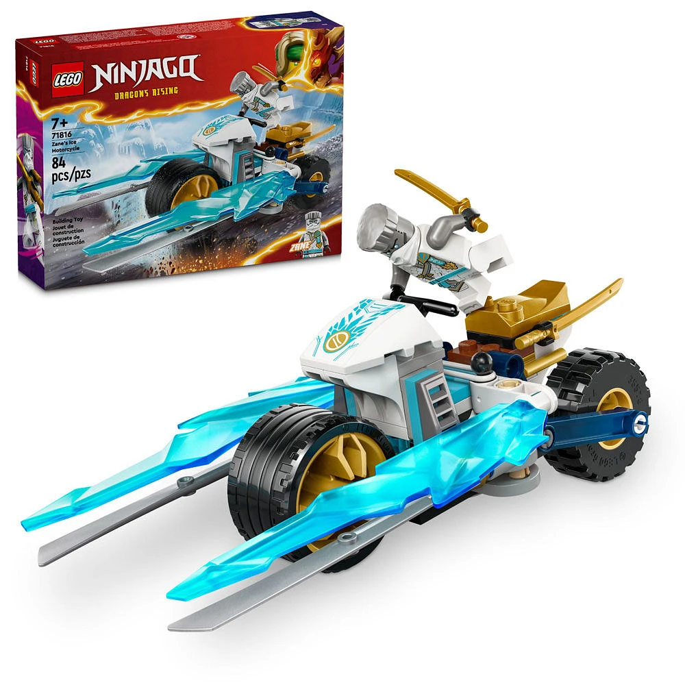 LEGO NINJAGO La moto de glace de Zane Ensemble de jouet 71816