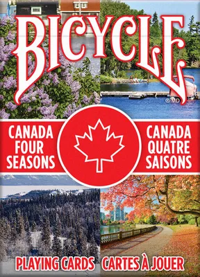 Bicycle Canada Four Seasons Playing Cards