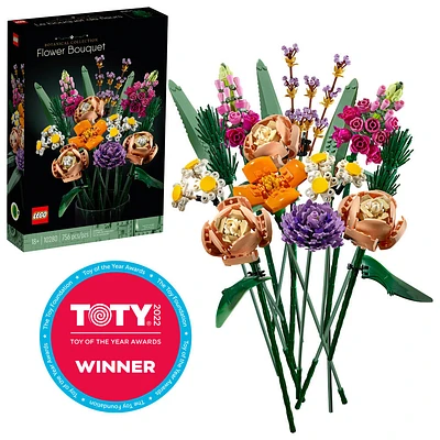 LEGO Flower Bouquet 10280 Building Kit; A Unique Flower Bouquet Gift and Creative Project for Adults (756 Pieces)