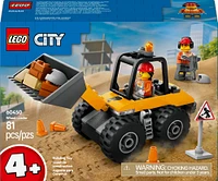 LEGO City Yellow Construction Wheel Loader Building Sensory Toy - Construction Toy for Toddlers - 60450