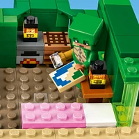 LEGO Minecraft La maison Tortue sur la plage Modèle 21254